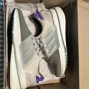 adidas Gray and Purple Sneakers - mint - worn once - size 10